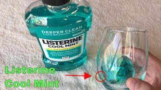 ✅ How To Use Listerine Cool Mint Antiseptic Review [upl. by Allenod]