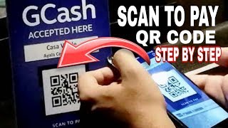 How to PAY using GCASH QR Code Step by Step [upl. by Decca571]