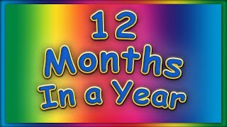 Months of the Year Song  ABC Baby Songs  Learn Months of Year [upl. by Eidnarb]