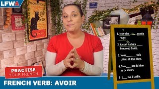 Practise your French verb AVOIR TO HAVE [upl. by Cartie]