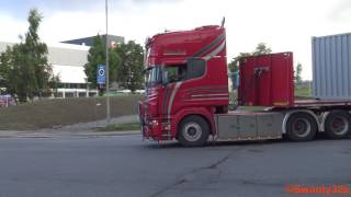 4K Scania 164G 580 V8 Straight Pipes Sound [upl. by Irved]