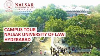 Welcome to NALSAR University of Law  Campus Tour  NALSAR  Hyderabad [upl. by Ellenahc]