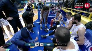 Riyadi VS Dynamo – Round 13  XXL Energy Lebanese Basketball Championship [upl. by Lauritz569]