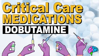 Dobutamine  Critical Care Medications [upl. by Aicittel]