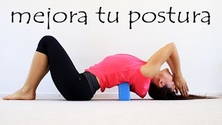 Yoga para mejorar la POSTURA hombros espalda  Principiantes 45 min [upl. by Amye]