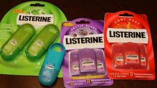 Listerine PocketMist amp PocketPak Review [upl. by Nakhsa]