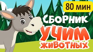 СБОРНИК Развивающие мультики про животных для детей [upl. by Eillehs]