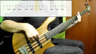 Muse  Psycho Bass Cover Play Along Tabs In Video [upl. by Aehtla11]