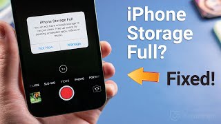 iPhone Storage Full Free It Up Now 2021 [upl. by Sinegra]