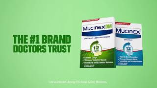 Trusted Ally of Doctors  Mucinex® DM 12Hour [upl. by Eisyak201]