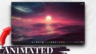 How to use animated live wallpapers on windows 11FREE [upl. by Eatnod]