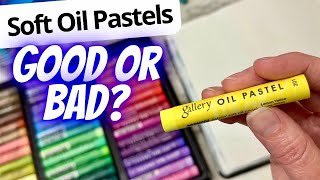 🎨 Gallery Soft Oil Pastels  UNBOXING amp HONEST REVIEW [upl. by Ymled697]