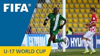 Highlights Croatia v Nigeria  FIFA U17 World Cup Chile 2015 [upl. by Kraul]