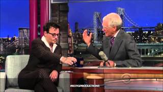 Johnny Depp  David Letterman Full Interview June 2013 [upl. by Attesoj]