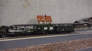 Märklin Dampfkran Ardelt 57t Spur H0  ArtNr 49570 [upl. by Hurlee]