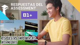 Cambridge English Empower B1  Respuestas del Assessment PDFPlataforma [upl. by Elephus]