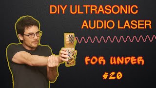 DIY Ultrasonic Audio Laser Directional Speaker [upl. by Hewett159]