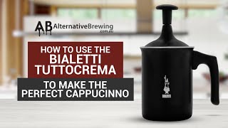 How to Use the Bialetti Tuttocrema Milk Frother [upl. by Malynda393]