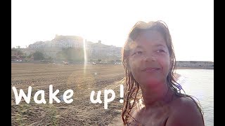 Ep 22 wake up in Peniscola Sailing Mediterranean Sea Navegar a vela [upl. by Christi]