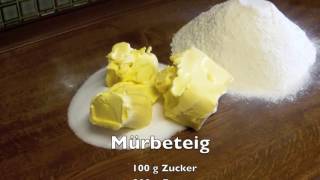 1 2 3 Mürbeteig Grund Rezept [upl. by Armstrong]