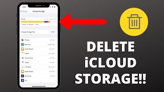 How To Delete iCloud Storage  Free Up iCloud Space on iPhone [upl. by Gan322]