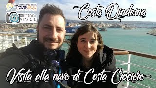 Costa Diadema Visita alla nave di Costa Crociere [upl. by Kamaria]