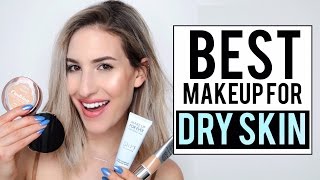 The BEST Foundations Primers  Powders For DRY SKIN  JamiePaigeBeauty [upl. by Lorn]