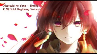 Akatsuki no Yona Ending 2 Akatsuki OFFICIAL MAY BEGINNIG ORCHESTRAL [upl. by Loria184]