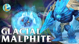 Glacial Malphite Skin Spotlight  WILD RIFT [upl. by Isaacson]