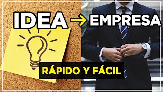 5 Pasos para Pasar de Idea de Negocio a Empresa Exitosa [upl. by Nerred]