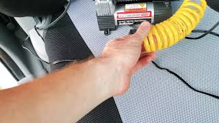 Harbor Freight Pittsburgh tire inflator review  my opinion [upl. by Koffman]