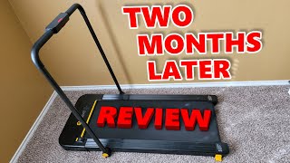 UREVO 2 in 1 Under Desk Treadmill Review [upl. by Kerri34]