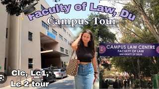 Faculty of Law University of Delhi CAMPUS TOUR 🌳 [upl. by Bashee]