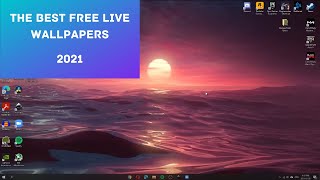 Get the Best FREE Live Wallpapers on Your Desktop With Lively  Wallpaper Engine Alternative  2021 [upl. by Hooke]