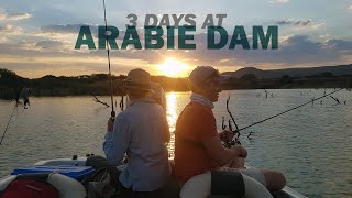 3 days of fishing at Arabie Dam South Africa Apr 2021  Aloe Park [upl. by Ranice470]