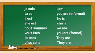 Les Verbes  Être et Avoir  Conjugation Present  Beginners  French Verbs  Class 6 [upl. by Unders]