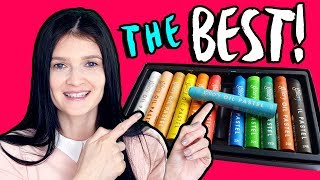 BEST OIL PASTELS TO BUY 🎨 Mungyo Gallery Artists Brand Review [upl. by Idona]