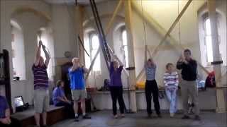 Bell Ringing at Buckfast Abbey Devon  including Hosanna [upl. by Sekofski676]