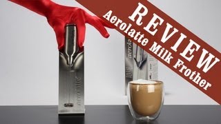 Aerolatte Milk Frother  Exclusive Review [upl. by Nylarak]