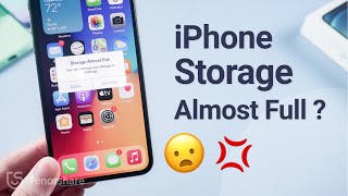 iPhone Storage Almost Full Top 10 Tips to Fix it 2021 [upl. by Akinnor]