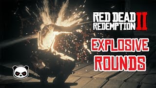 How To Make Explosive Rounds And Fire Arrows  Red Dead Redemption 2 [upl. by Aknaib]