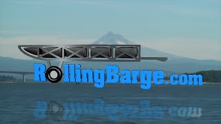 Rolling Barge Overview  Floating Dock Kits Trail Bridge Kits Party Barges [upl. by Garrison768]