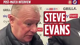 Steve Evans reaction  Stevenage 01 Reading [upl. by Perseus]