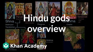 Hindu gods overview  World History  Khan Academy [upl. by Trinee160]