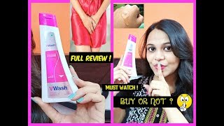 V WASH Feminine Hygiene Wash HONEST REVIEW Hindi How to useखुजलीजलन और संक्रमण से बचाये वी वाश [upl. by Nylhsoj313]