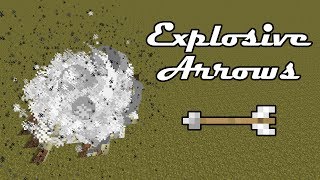 How to Make Explosive Arrows in Minecraft [upl. by Noled]