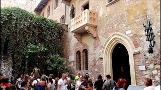 Shakespeare ROMEO amp JULIET Locations  BalconyTomb  VERONA [upl. by Neill]