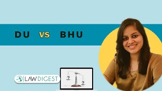 DU vs BHU  Faculty of Law 3 year LLB [upl. by Anrym]