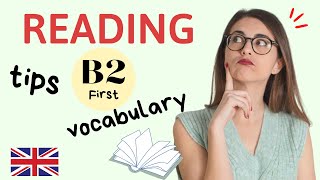 READING B2 First  Estrategias y Vocabulario [upl. by Leilani]