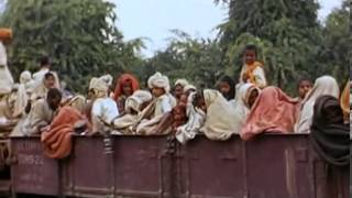 1947 Indian Independence rare color video clip [upl. by Halullat699]